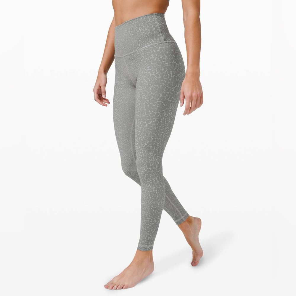 Lululemon Align Pant 28" *Engineer Print Gray Patterned Legging